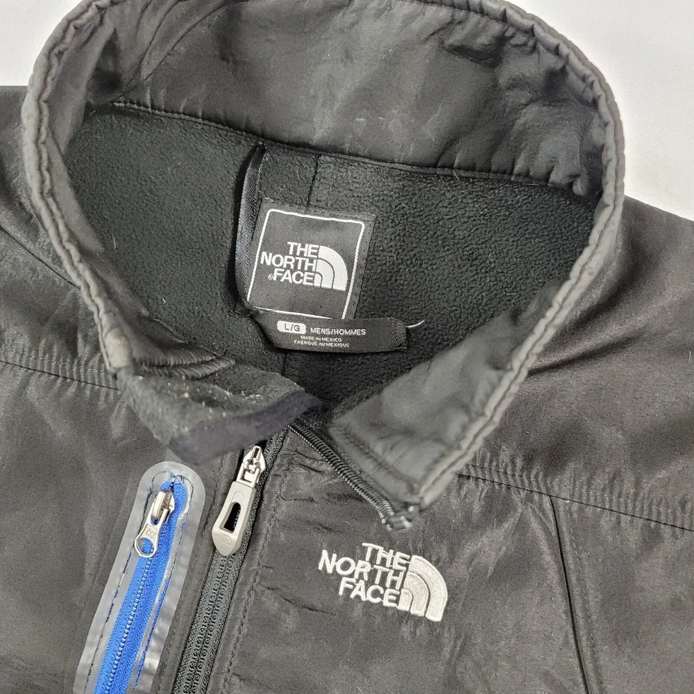The North Face Apex Jacket‎ Mens Large Black Rain Wind Well Worn